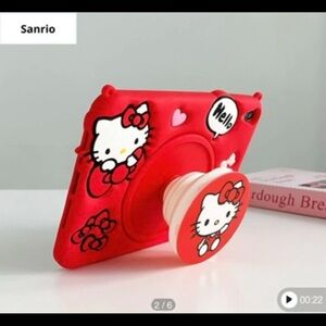 Sanrio Hello Kitty Red Tablet Cover with Stand
